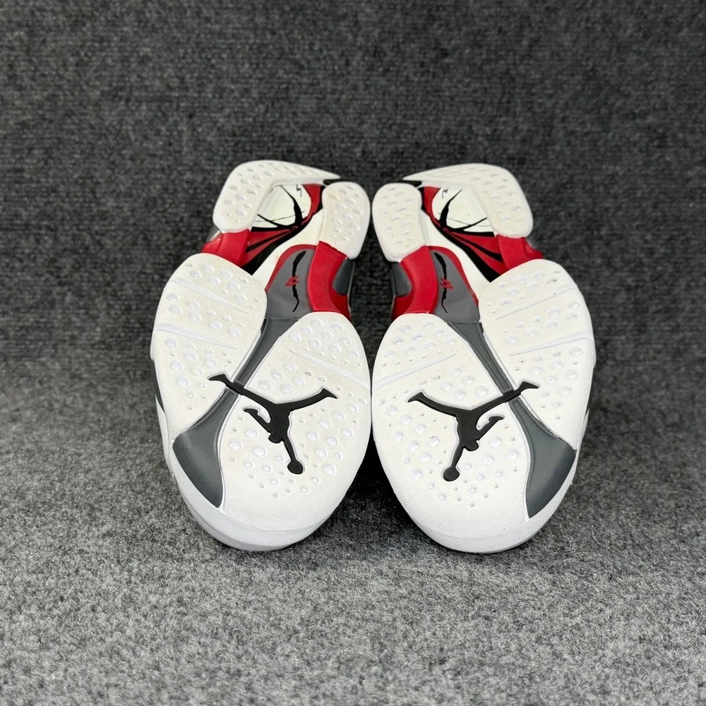 Jordan 8 Retro Shoes Men's 8‎ Bugs Bunny White Grey Red Athletic Sneakers
